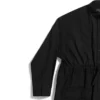 23SS Ασύμμετρο αποδομημένο πουκάμισο «Black» 720102TNP041000