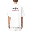 3b Αθλητικό T-shirt με εικονίδιο «White Black Red» 764235TPVD79065