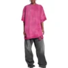 3B Sports Icon Επισκευασμένο Oversized T-shirt «Dark Fucshia» 704056TMVA50556