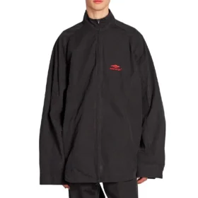 3B Sports Icon Φούτερ με φερμουάρ “Black Red” 720158TKO481000