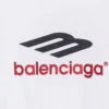 3B Sports Icon Μπλούζα με μακριά μανίκια Oversized “Λευκό Μαύρο Κόκκινο” 720250TPVD79065
