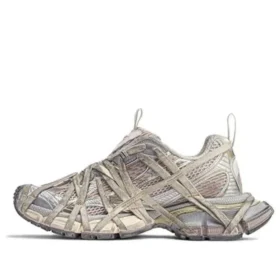 3XL Extreme Lace Sneakers «Ανοιχτό μπεζ πλέγμα και πολυουρεθάνη» 778698W3XLL9191