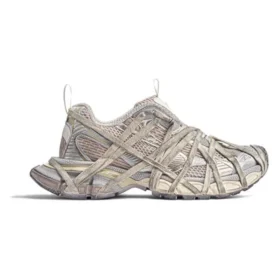 3XL Extreme Lace Sneakers «Ανοιχτό μπεζ πλέγμα και πολυουρεθάνη» 778698W3XLL9191