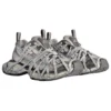 3XL Extreme Lace Sneakers “Καφέ Γκρι Μπεζ Πλέγμα και Πολυουρεθάνη” 778698W3XLL2097