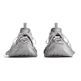 3XL Sneakers με ανακλαστικά στοιχεία «Γκρι πλέγμα και πολυουρεθάνη» 734734W3XLR1281