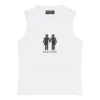 Αμάνικο μπλουζάκι Pride 22 «White Black» 698102TMVO40904