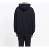 Ανδρικά Balenciaga BB με τυπωμένο λογότυπο στο στήθος, μαύρα 556143TDV521000