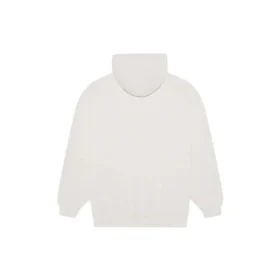 Ανδρικά Balenciaga FW21 με τύπωμα αλφαβήτου και λογότυπο, με κουκούλα και μακριά μανίκια, κρεμώδες λευκό 570811TIV552970