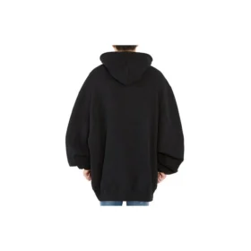 Ανδρικά Balenciaga Μαύρα με τύπωμα σλόγκαν Μαύρα 641679TJV771000