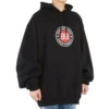 Ανδρικά Balenciaga Μαύρα με τύπωμα σλόγκαν Μαύρα 641679TJV771000