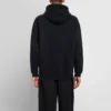 Ανδρικά Balenciaga με κουκούλα, καθημερινά, από καθαρό βαμβάκι, μαύρα 570811TJV851070