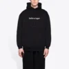Ανδρικά Balenciaga με λογότυπο αλφάβητου, μαύρα 570811TIV551070