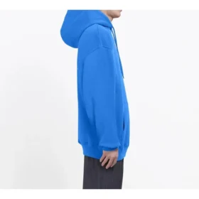 Ανδρικά Balenciaga με λογότυπο στην πλάτη και αλφαβητική εκτύπωση, μπλε 570811THV798077