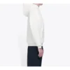Ανδρικά Balenciaga με συμβολικό λογότυπο στο στήθος, ρετρό, λευκά 570811TIV519040