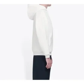 Ανδρικά Balenciaga με συμβολικό λογότυπο στο στήθος, ρετρό, λευκά 570811TIV519040