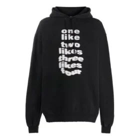 Ανδρικά Balenciaga με τυπωμένο αλφάβητο, Casual, Μαύρα 641679TJV931070