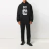 Ανδρικά Balenciaga με τυπωμένο αλφάβητο, Casual, Μαύρα 641679TJV931070