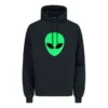 Ανδρικά Balenciaga SS21 Alien με εκτύπωση λογότυπου, παχιά εκτύπωση, κλασικό μαύρο 641679TJV959113