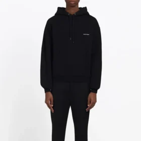 Ανδρικά Balenciaga Στήθος Λευκό Μαύρο Μικρό λογότυπο Μαύρο 556145TYK271000