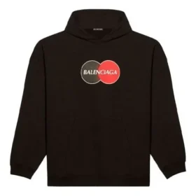 Ανδρικά Balenciaga Uniform Plush Loose Classic Μαύρα 620973TIV801000