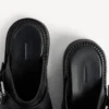 Ανδρικά Mules Venom σε μαύρο χρώμα