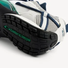 Ανδρικά πάνινα Sneakers Radar Gradient Lines σε ανοιχτό γκρι/πράσινο/μαύρο