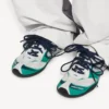 Ανδρικά πάνινα Sneakers Radar Gradient Lines σε ανοιχτό γκρι/πράσινο/μαύρο