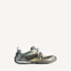Ανδρικά πάνινα Sneakers Radar Gradient Lines σε καφέ/μπλε/κίτρινο/γκρι