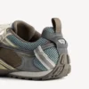 Ανδρικά πάνινα Sneakers Radar Gradient Lines σε καφέ/μπλε/κίτρινο/γκρι