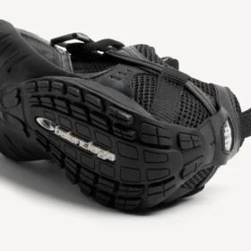 Ανδρικά πάνινα Sneakers Radar σε μαύρο/γκρι