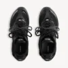 Ανδρικά πάνινα Sneakers Radar σε μαύρο/γκρι
