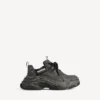 Ανδρικά πάνινα Sneakers Triple S σε μαύρο χρώμα