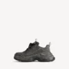 Ανδρικά πάνινα Sneakers Triple S σε μαύρο χρώμα