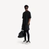 Ανδρικά πάνινα Sneakers τύπου track shirt σε λευκό