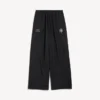 Ανδρικά παντελόνια φόρμας ποδοσφαίρου 3b σε μαύρο χρώμα