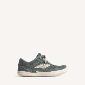 Γυναικείο παπούτσι τύπου Sneakers «Hamptons» από τζιν σε μπλε/εκρού