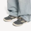 Ανδρικά παπούτσια τύπου Sneakers «Hamptons» από τζιν σε μπλε/εκρού