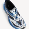 Ανδρικά παπούτσια τύπου Sneakers «Jet» σε λευκό/μπλε/μαύρο
