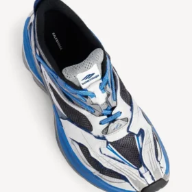 Ανδρικά παπούτσια τύπου Sneakers «Jet» σε λευκό/μπλε/μαύρο