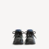 Ανδρικά Runner Sneakers με πλέγμα σε διαβαθμισμένη απόχρωση σε μαύρο/μπλε/γκρι