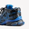 Ανδρικά Runner Sneakers με πλέγμα σε διαβαθμισμένη απόχρωση σε μαύρο/μπλε/γκρι