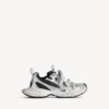 Ανδρικά Sneakers 3XL με χρωματική διαβάθμιση σε μαύρο/γκρι/λευκό