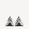 Ανδρικά Sneakers 3XL με χρωματική διαβάθμιση σε μαύρο/γκρι/λευκό