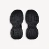 Γυναικείο Sneakers 3XL με διακοσμητικά στοιχεία σε μαύρο/ασημί