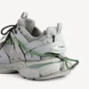 Ανδρικά Sneakers με κορδόνια για τρέξιμο σε γκρι/κίτρινο/λευκό/ναυτικό μπλε