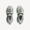Ανδρικά Sneakers με κορδόνια για τρέξιμο σε γκρι/κίτρινο/λευκό/ναυτικό μπλε
