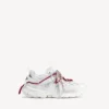 Ανδρικά Sneakers με κορδόνια για τρέξιμο σε λευκό/κόκκινο/γκρι/μαύρο