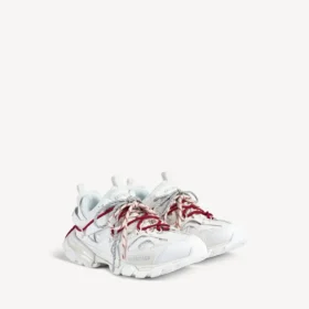 Γυναικείο αθλητικό Sneakers με κορδόνια για τρέξιμο σε λευκό/κόκκινο/γκρι/μαύρο