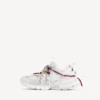 Ανδρικά Sneakers με κορδόνια για τρέξιμο σε λευκό/κόκκινο/γκρι/μαύρο