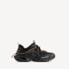 Ανδρικά Sneakers με κορδόνια για τρέξιμο σε μαύρο/πορτοκαλί